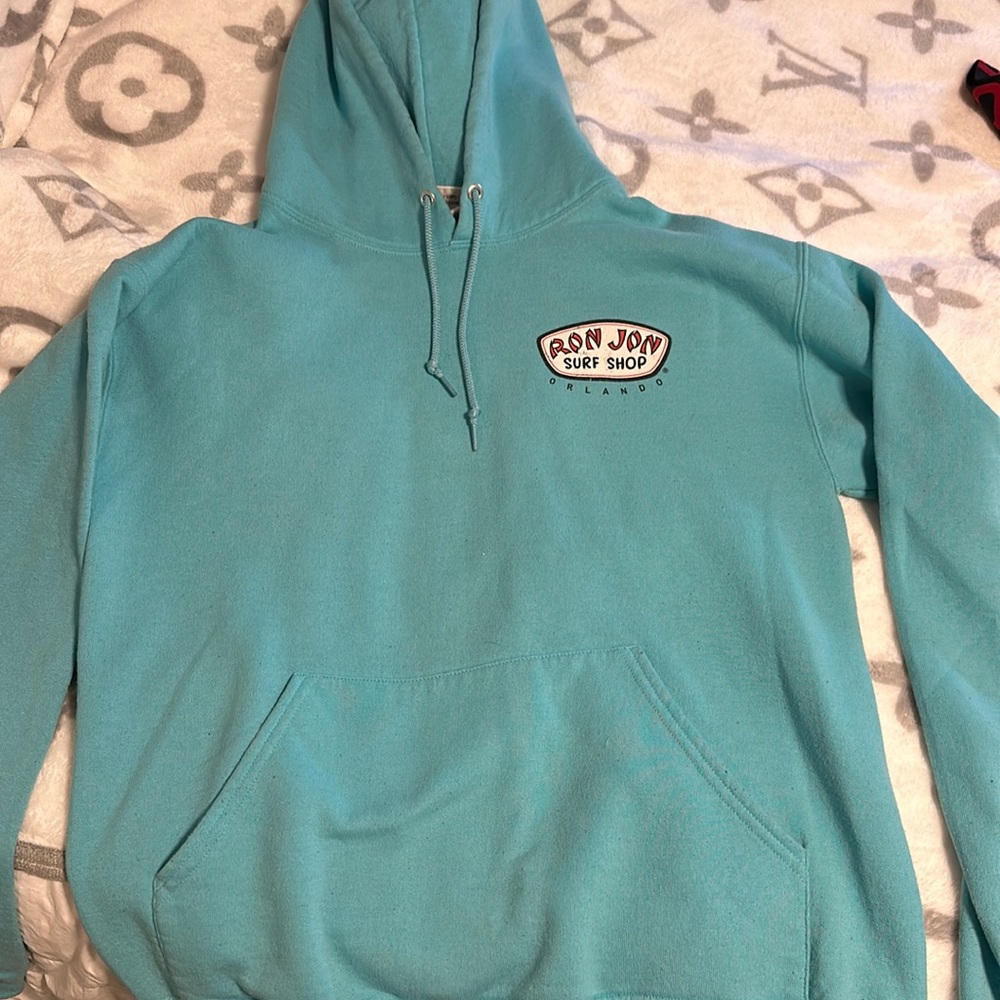 Blue Ron Jon hoodie